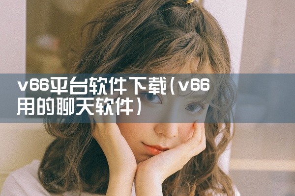 v66平台软件下载
